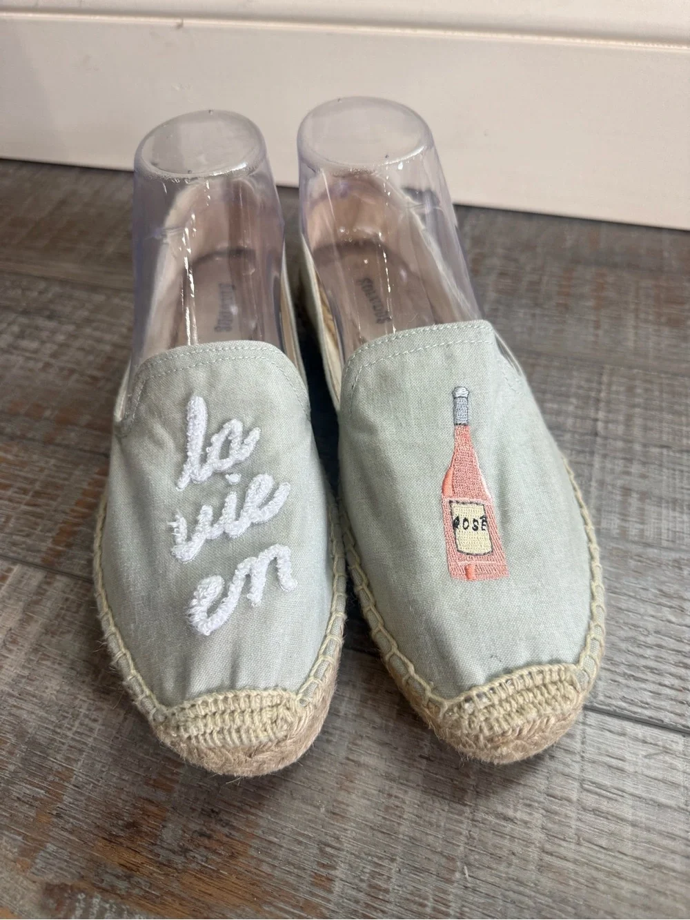 Soludos La Vie En Rose slipper Espadrilles sz9 Anthropologie